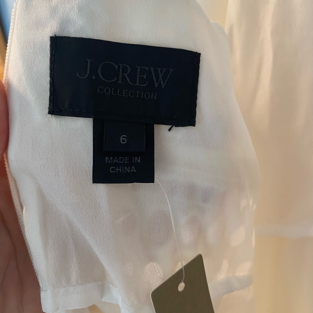 NWT J. Crew Collection Austrian Eyelet Dress Size 6 - Picture 5 of 16